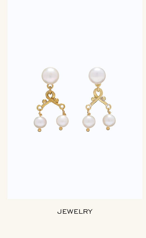 ulla jewelry pearl earrings